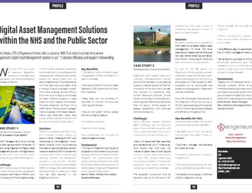 Engeneum featured in the latest edition of Open Access Government (OAG)